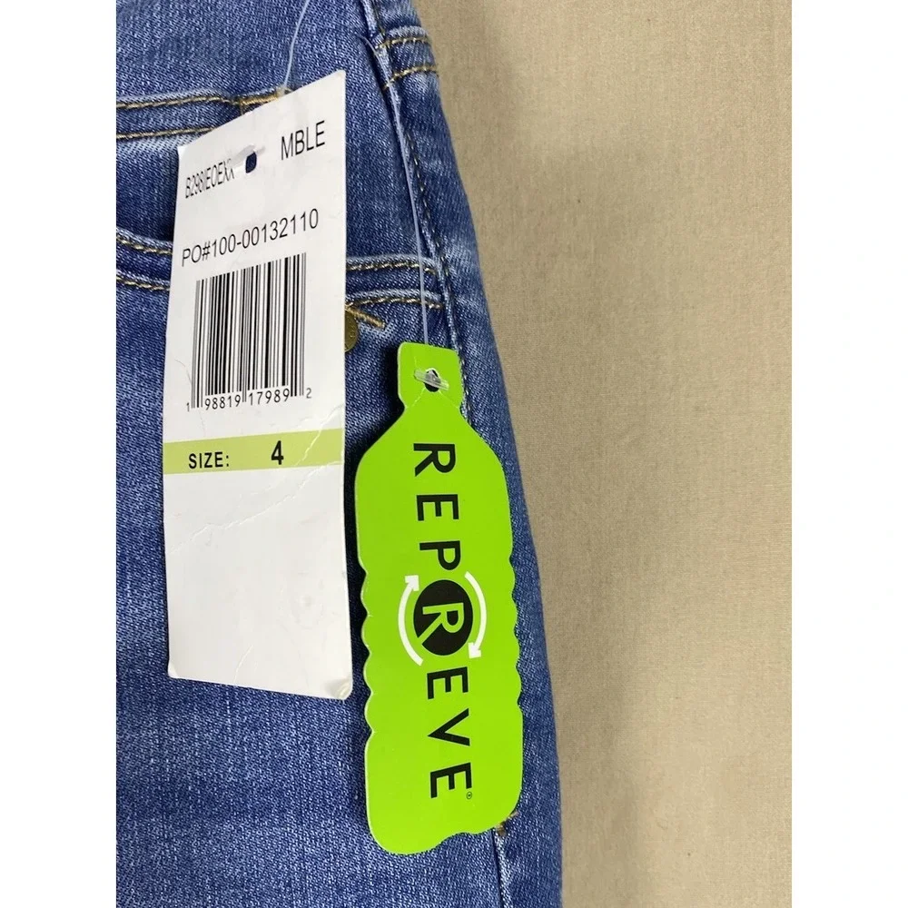 NWT Democracy "Ab"technology Jeans Womens 4 Slimming Ankle Length Model Off-Duty - Picture 5 of 10